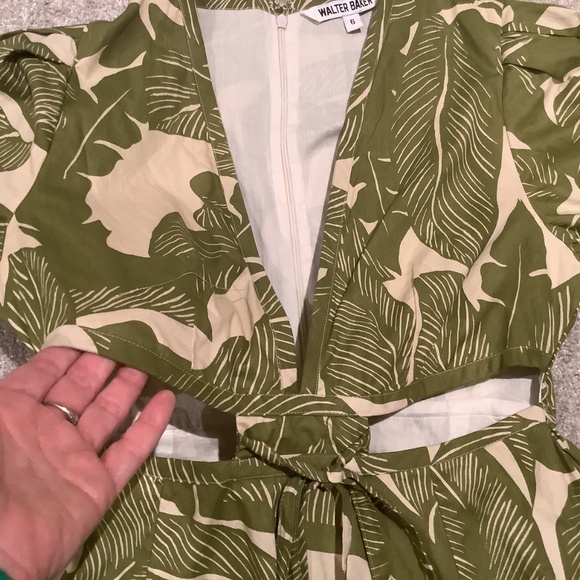 Walter Baker Janelle Dress in Royal Palm Size 6 EUC! - Picture 12 of 15